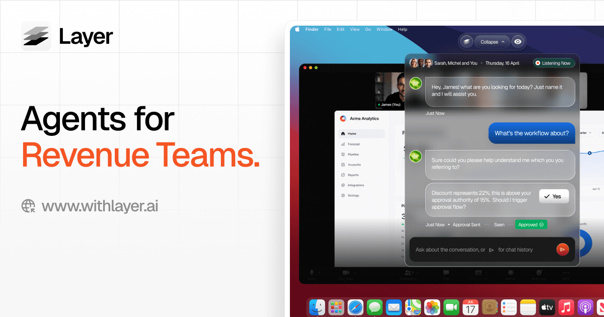 Layer | Agents for Revenue Teams